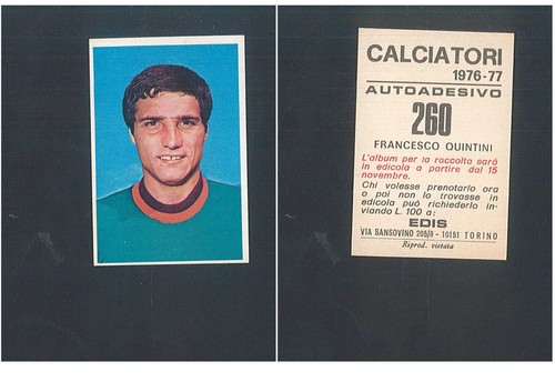 Figurina calciatori edis - figurina,