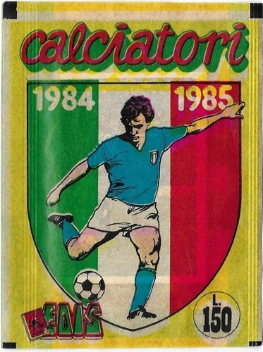 Bustina figurine calciatori - bustina,
