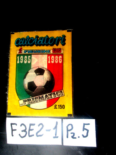 Bustina figurine calcio edis - calcio,