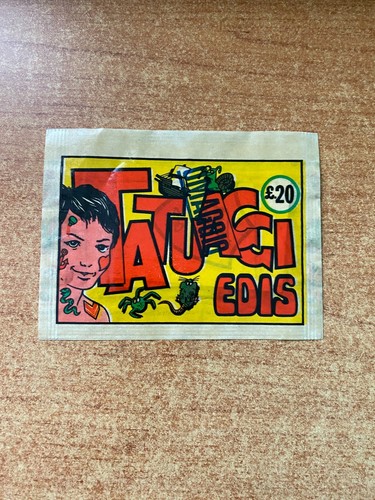 Bustina figurine tatuaggi edis - bustina,