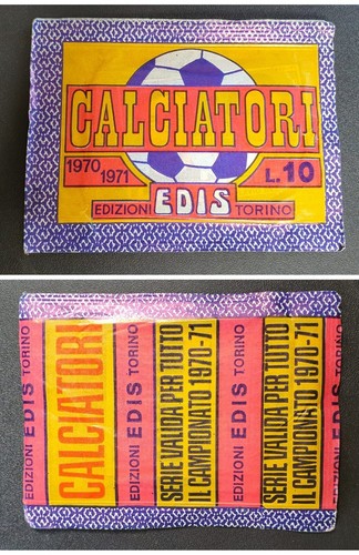 Bustina calciatori 1970 - bustina, 1970-71